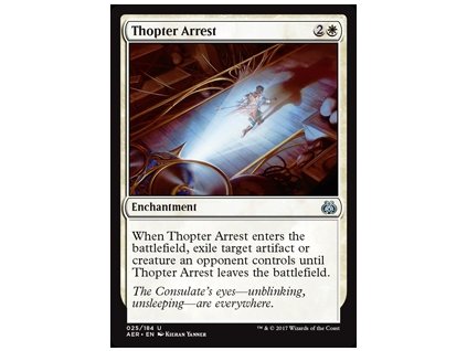 Thopter Arrest (Foil NE, Stav Near Mint)