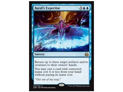 Baral's Expertise (Foil NE, Stav Light Played)