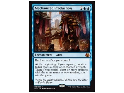 Mechanized Production (Foil NE, Stav Near Mint)