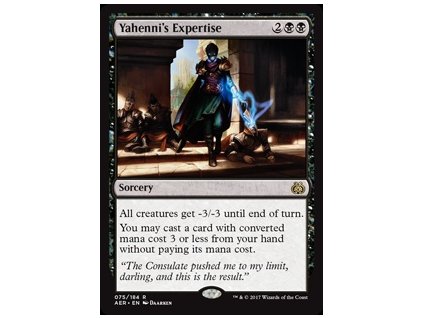 Yahenni's Expertise (Foil NE, Stav Light Played)