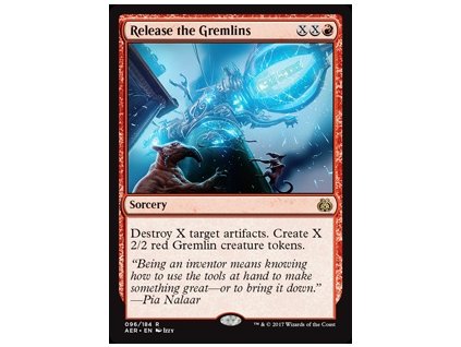 Release the Gremlins (Foil NE, Stav Light Played)