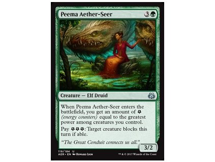 Peema Aether-Seer (Foil ANO, Stav Near Mint)