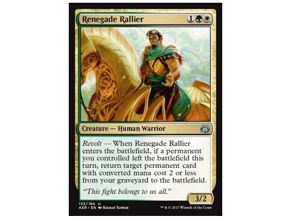 Renegade Rallier (Foil NE, Stav Near Mint)