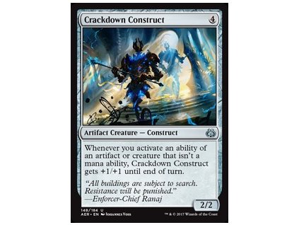 Crackdown Construct (Foil NE, Stav Near Mint)