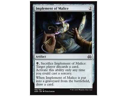Implement of Malice