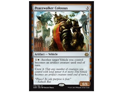 Peacewalker Colossus (Foil NE, Stav Light Played)