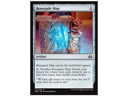 Renegade Map (Foil NE, Stav Near Mint)