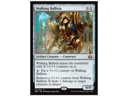 Walking Ballista (Foil NE, Stav Near Mint)