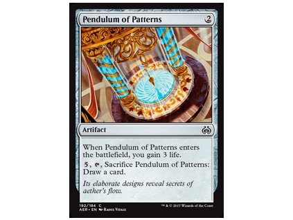 Pendulum of Patterns (Foil NE, Stav Near Mint)