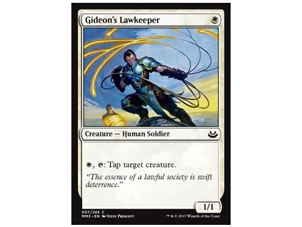 Gideon's Lawkeeper (Foil NE, Stav Near Mint)