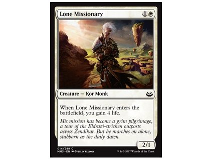 Lone Missionary (Foil NE, Stav Near Mint)