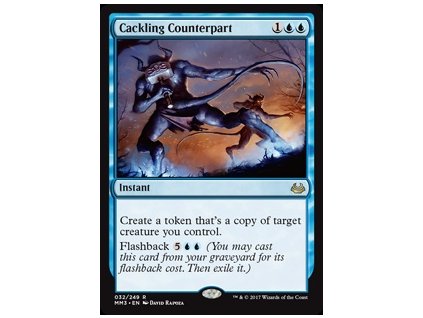 Cackling Counterpart (Foil NE, Stav Near Mint)