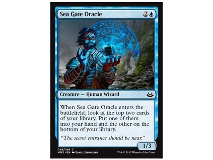 Sea Gate Oracle (Foil NE, Stav Near Mint)