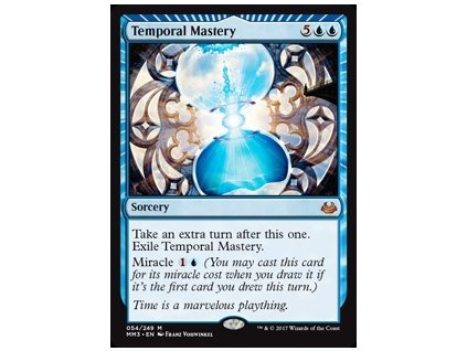 Temporal Mastery (Foil NE, Stav Near Mint)