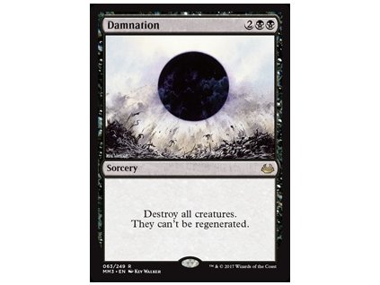 Damnation (Foil NE, Stav Near Mint)