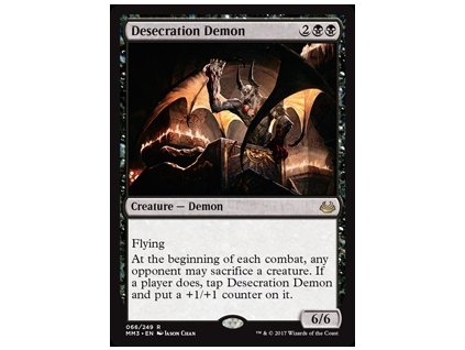 Desecration Demon (Foil NE, Stav Near Mint)