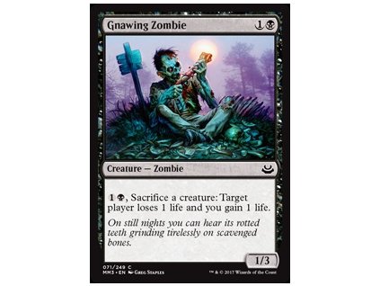 Gnawing Zombie (Foil NE, Stav Near Mint)