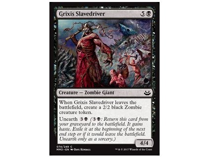Grixis Slavedriver (Foil NE, Stav Near Mint)