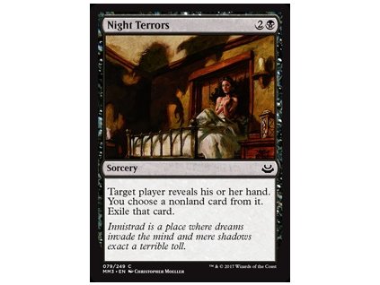 Night Terrors (Foil NE, Stav Near Mint)