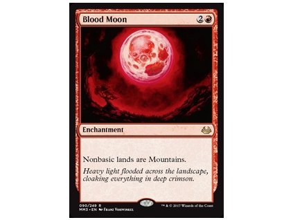 Blood Moon (Foil NE, Stav Near Mint)