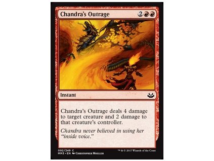 Chandra's Outrage (Foil NE, Stav Near Mint)