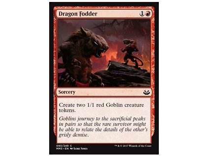 Dragon Fodder (Foil ANO, Stav Near Mint)
