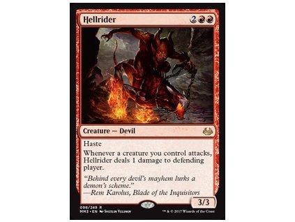 Hellrider (Foil NE, Stav Near Mint)