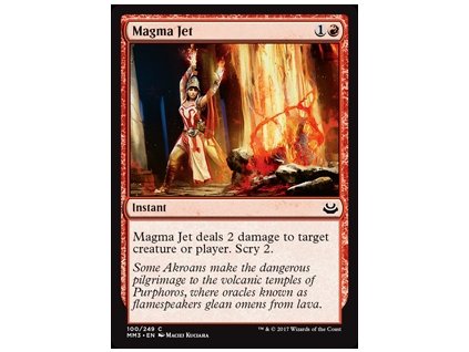 Magma Jet (Foil NE, Stav Near Mint)