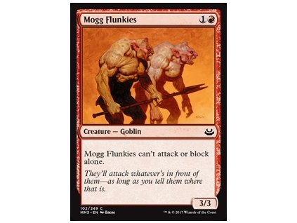 Mogg Flunkies (Foil NE, Stav Near Mint)
