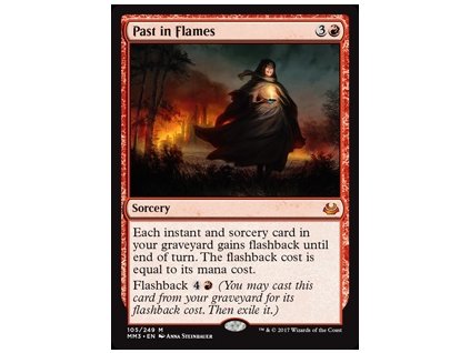 Past in Flames (Foil NE, Stav Near Mint)