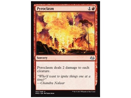 Pyroclasm (Foil NE, Stav Near Mint)