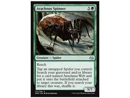 Arachnus Spinner (Foil NE, Stav Near Mint)