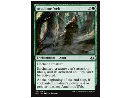 Arachnus Web (Foil ANO, Stav Near Mint)