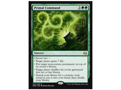 Primal Command (Foil NE, Stav Near Mint)