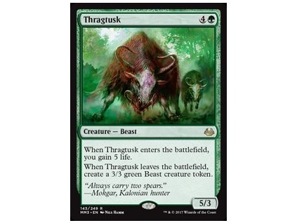 Thragtusk (Foil NE, Stav Near Mint)