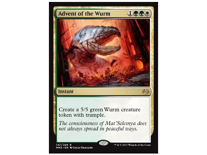 Advent of the Wurm (Foil NE, Stav Near Mint)