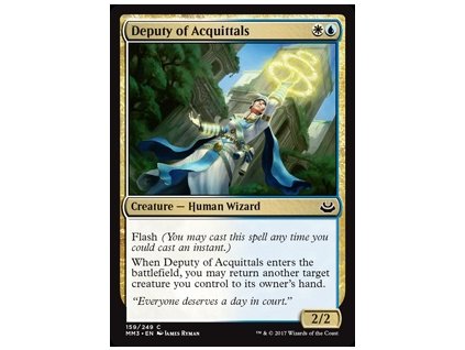 Deputy of Acquittals (Foil ANO, Stav Near Mint)