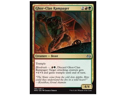 Ghor-Clan Rampager (Foil NE, Stav Near Mint)