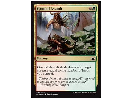 Ground Assault (Foil NE, Stav Near Mint)