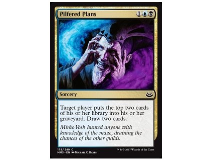 Pilfered Plans (Foil ANO, Stav Near Mint)