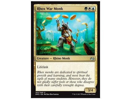 Rhox War Monk (Foil ANO, Stav Near Mint)