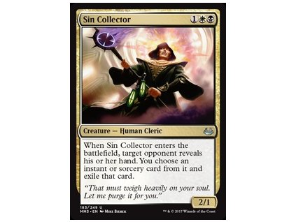 Sin Collector (Foil NE, Stav Near Mint)