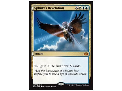 Sphinx's Revelation (Foil NE, Stav Near Mint)