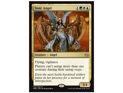 Stoic Angel (Foil NE, Stav Near Mint)
