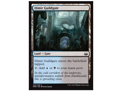 Dimir Guildgate (Foil NE, Stav Near Mint)