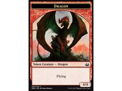 Dragon Token (Foil NE, Stav Near Mint)