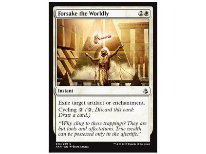 Forsake the Worldly