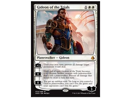 Gideon of the Trials (Foil NE, Stav Near Mint)