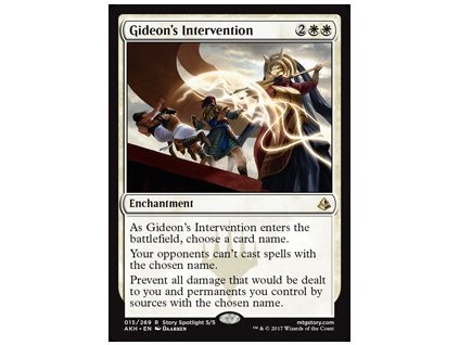 Gideon's Intervention (Foil ANO, Stav Near Mint)