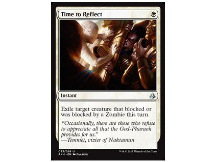 Time to Reflect